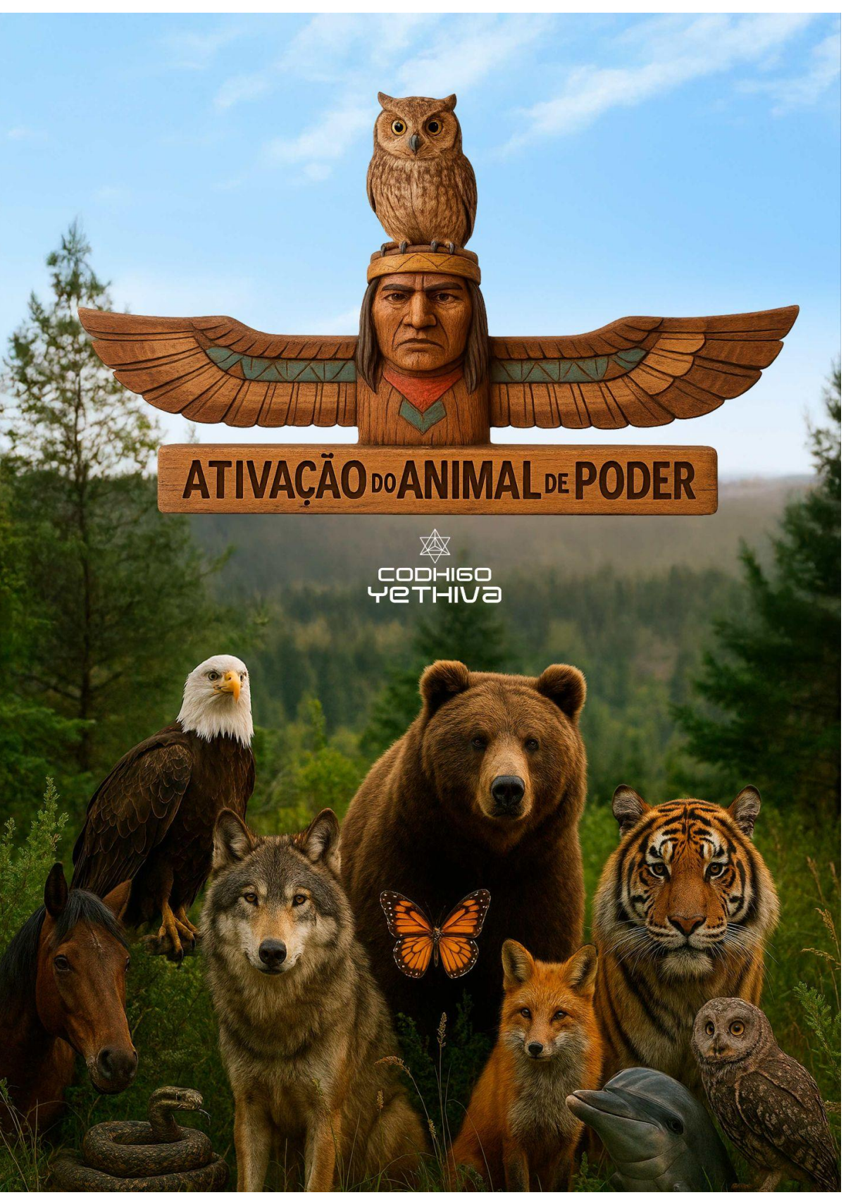 Capa original da apostila: Ativação do Animal de Poder, Codhigo Yethiva
